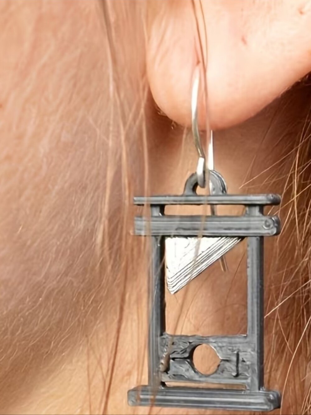 Guillotine Dangle Earrings